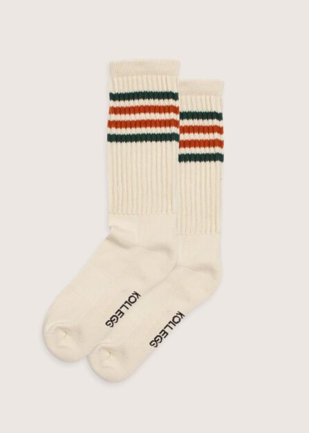 Ribbed Striped Socks